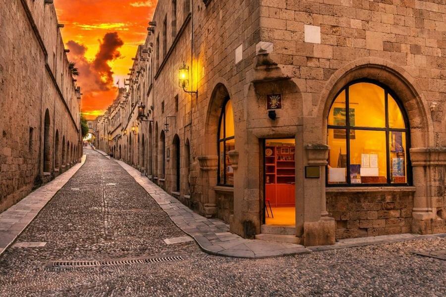 Rhodes City Praxitelous 9 Old Townヴィラ エクステリア 写真